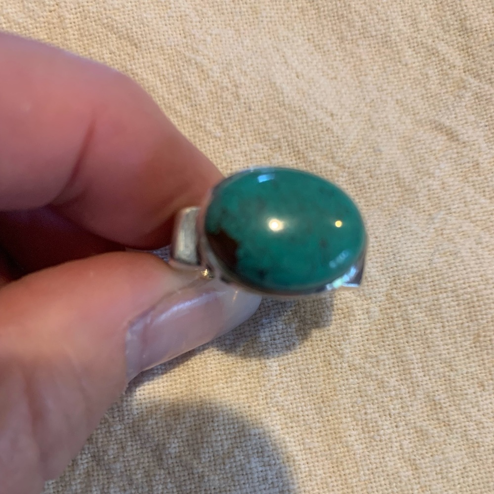 Silpada turquoise and sterling silver ring